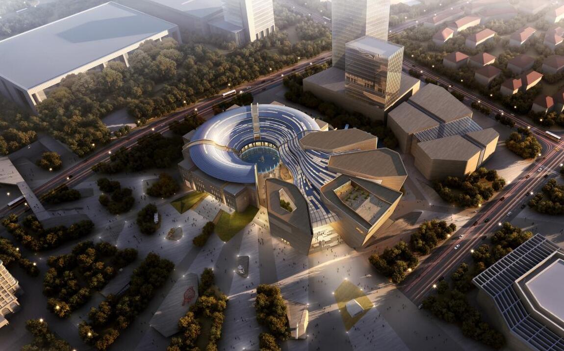 中建聯(lián)合|青島市博物館擴(kuò)建工程奠基儀式隆重舉行(圖3) 中建聯(lián)合|青島市博物館擴(kuò)建工程奠基儀式隆重舉行(圖3)