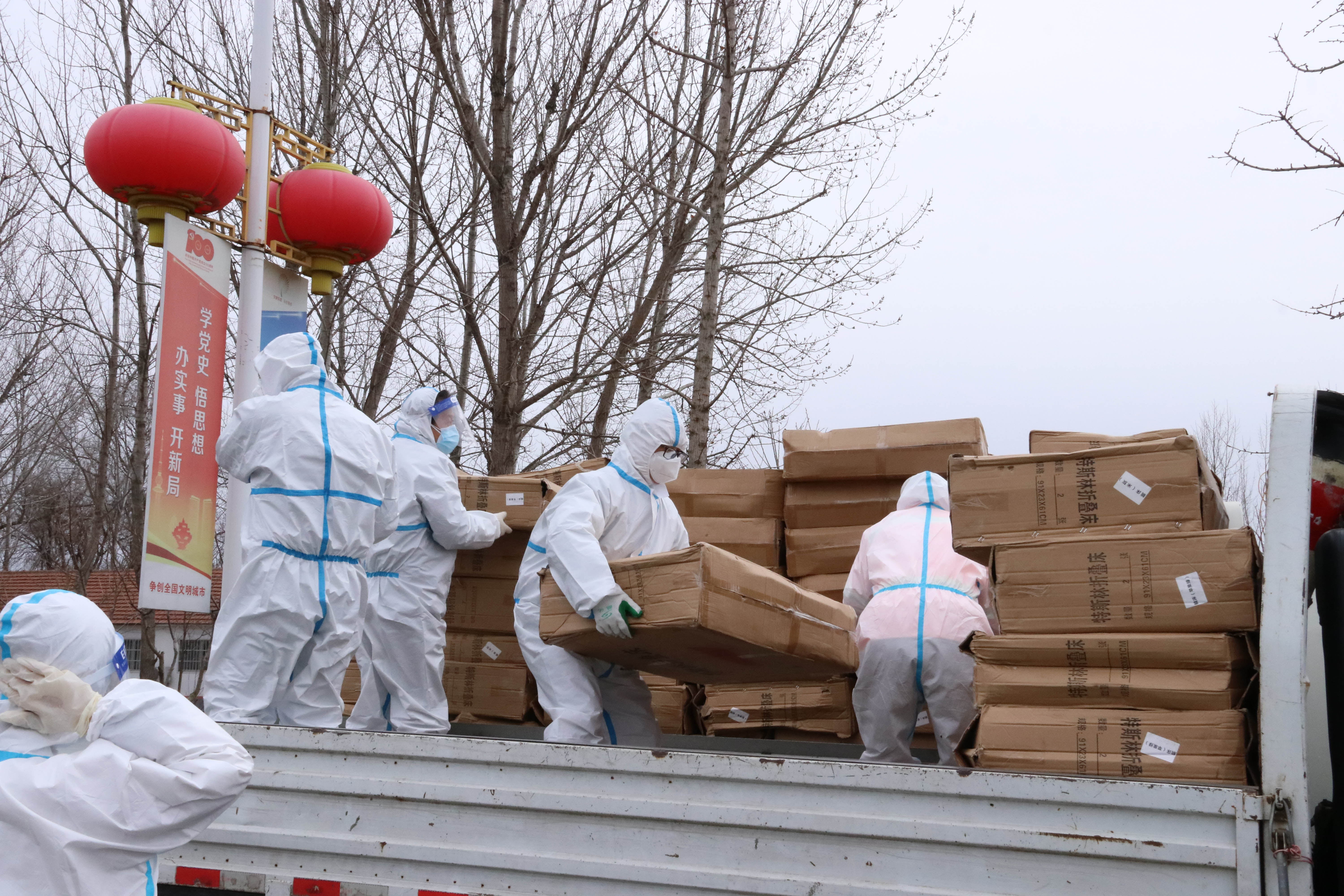 “疫”不容辭|中建聯(lián)合攜手嶗山區(qū)建筑業(yè)協(xié)會(huì)助力萊西，共同抗疫(圖3)